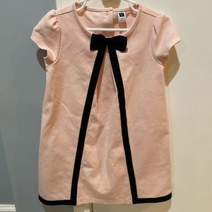 Janie and Jack pink bow dress